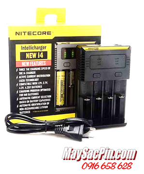 Nitecore New i4, Máy sạc pin đa năng Nitecore New i4 -sạc được pin NiMh-NiCd-Lithium Li-ion